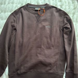 SUPERDRY brown crewneck